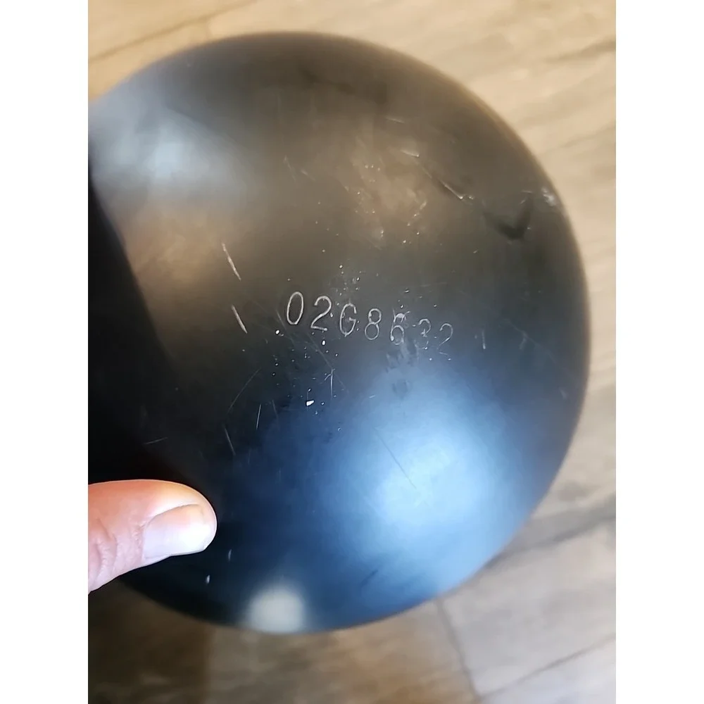 Ebonite Turbo black Urethane Bowling Ball 16 Lb